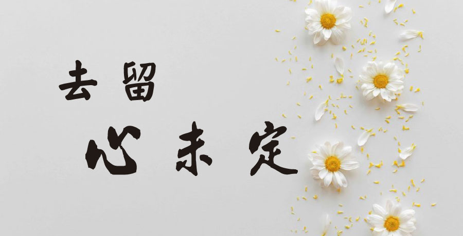 溫蒂丨去留心未定，斟酌字難裁