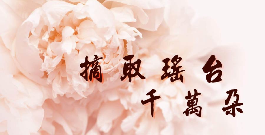 玉玲瓏丨摘取瑤台千萬朵，偷偷吻上女兒顏