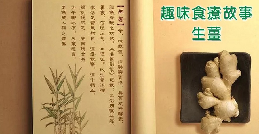 趣味食療故事－生薑